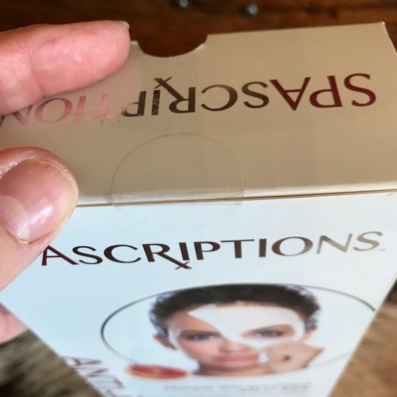 NEW UNOPENED SPASCRIPTIONS FACE MASK TREATMENT - Picture 3 of 3
